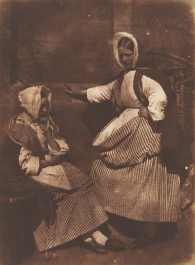 Newhaven Fishwives by Hill and Adamson