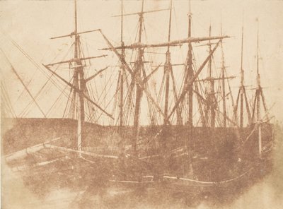St. Andrews. Ships in the Harbor by Hill and Adamson