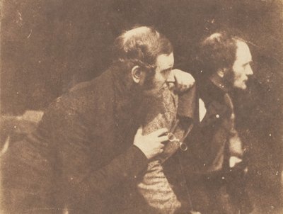 Thomas Duncan and His Brother, 1843-47 by Hill and Adamson