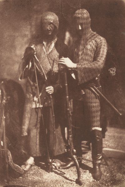 Afghan or Circassian Armour by David Octavius Hill, Robert Adamson