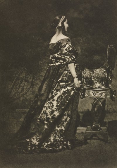 Camera Work: Portrait - The Gown and the Casket by David Octavius Hill