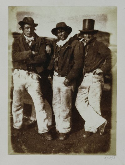 Fishermen Ashore, c.1843-47 by David Octavius Hill