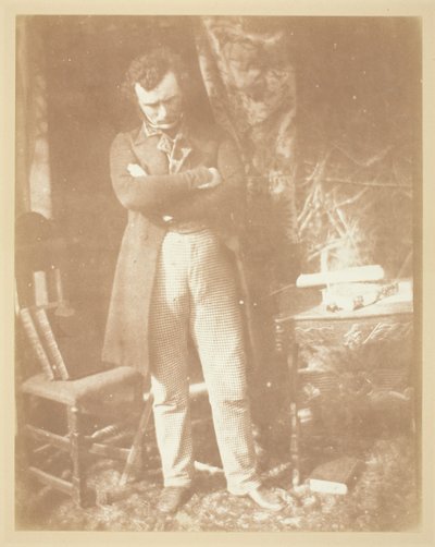 Mr. Robertson, Sub-Editor of "The Witness" by David Octavius Hill