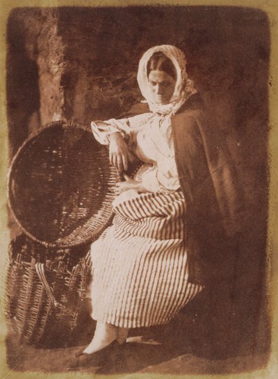 Mrs Hall, Newhaven, 1843-47 by David Octavius Hill