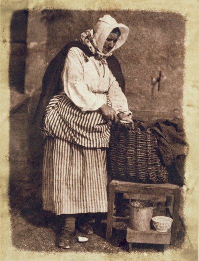 Oyster Woman, 1843-47 by David Octavius Hill