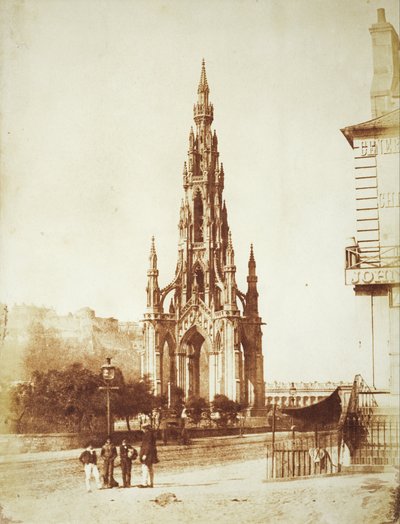 The Scott Monument, Edinburgh by David Octavius Hill and Robert Adamson