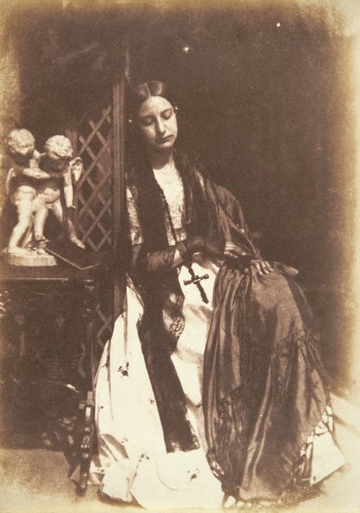Miss Elizabeth Rigby, Later Lady Eastlake by David Octavius Hill and Robert Adamson