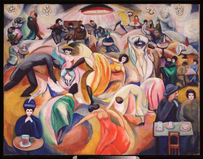 A Nightclub in Paris by David Petrovich Sterenberg
