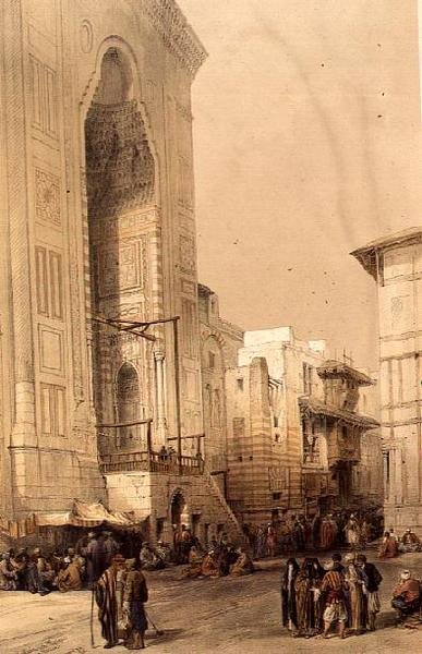 Grand Entrance to the Mosque of the Sultan Hasan, from 