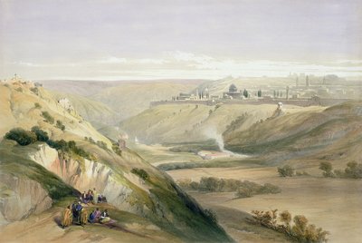 Jerusalem, April 5th 1839, plate 18 from Volume I of 
