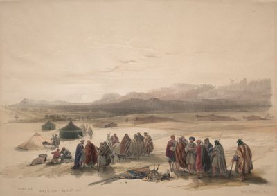 Mount Seir Wady el Chor by David Roberts