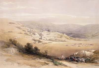 Nazareth, April 28th 1839 (Plate 28) from Volume I of 