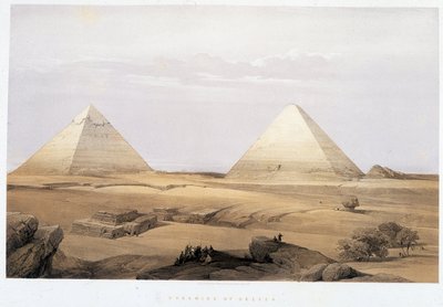 Pyramids of Geezeh - in 