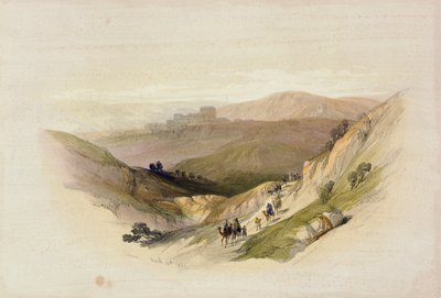 Ruins of Semua by David Roberts