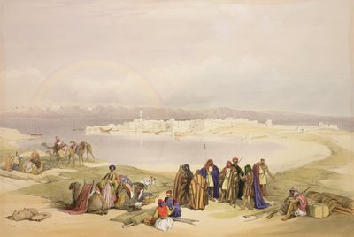 Suez, February 11th 1839, plate 124 from Volume III of 