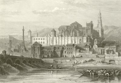 The Great Mosque and the Alcazar or Dungeon of the Inquisition, Cordova by David Roberts