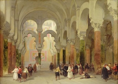 The Sanctuary of the Koran, Mosque at Cordoba, 1849 by David Roberts
