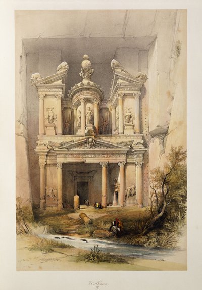 The Treasury - El Khasne, from 