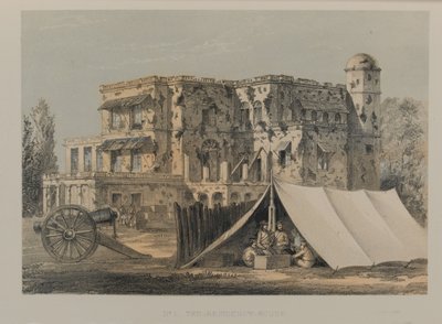 The Residency House, Lucknow by David Scott Lieutenant Colonel (after) Dodgson