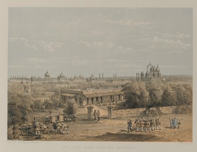 View taken from the Residency by David Scott Lieutenant Colonel (after) Dodgson