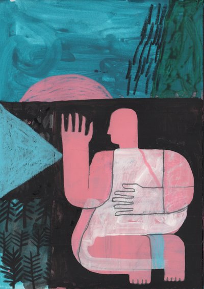 Black And Blue 4 by David Shillinglaw