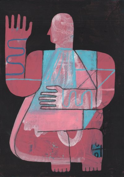 Black And Blue 5 by David Shillinglaw