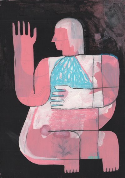 Black And Blue 7 by David Shillinglaw