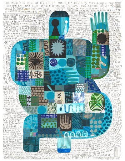 Blue At Its Edges by David Shillinglaw