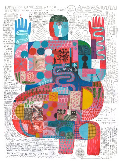 Bodies Of Land And Water 2, 2023 by David Shillinglaw
