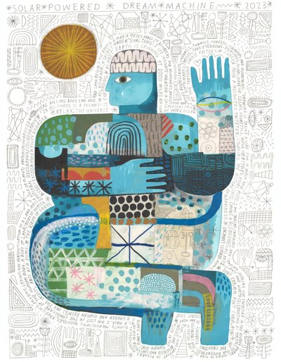 Solar Powered Dream Machine by David Shillinglaw
