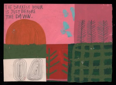 The Darkest Hour Is Just Before The Dawn, 2023 by David Shillinglaw