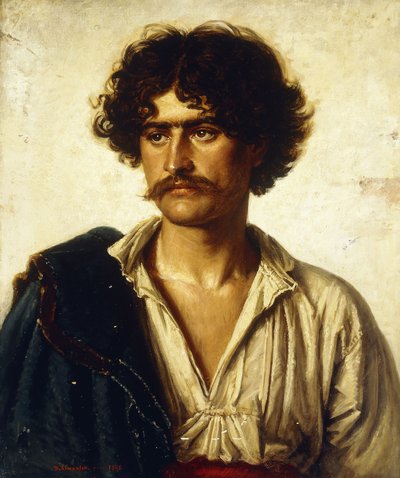 Portrait of a Man by David Simonson