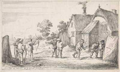 Archers (Outdoor Genre Scenes) by David Teniers (II)