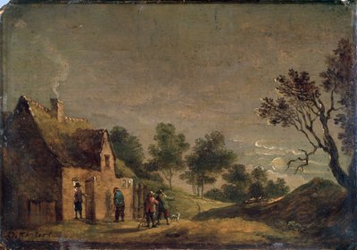 A Tavern at Night by David Teniers the Younger
