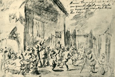 Country Dance, Mid-Late 17th Century, 1943 by David Teniers the Younger