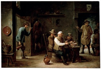 In a Tavern, 1640s by David Teniers the Younger