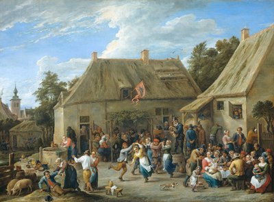Peasant Kermis by David Teniers the Younger