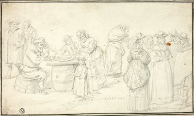 Study for Country Festival near Antwerp by David Teniers the Younger