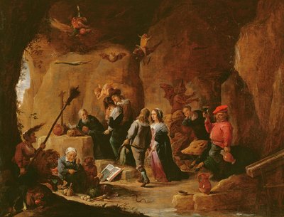 The Temptation of St. Anthony by David Teniers the Younger