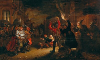 The Fight Between Carnival and Lent by David Vinckboons