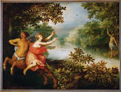 Nessus, Deianeira and Hercules by David Vinckeboons
