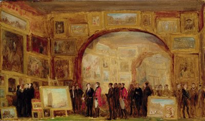 An Exhibition of Old Masters at the British Institution by David Wilkie