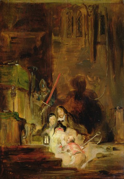 Burying the Regalia of Scotland by David Wilkie