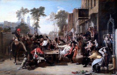 Chelsea Pensioners Reading the Waterloo Dispatch by David Wilkie