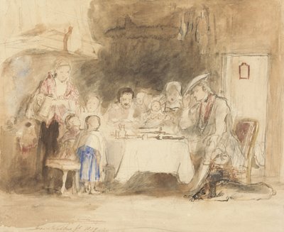 Grace before Meat, 1839 by David Wilkie