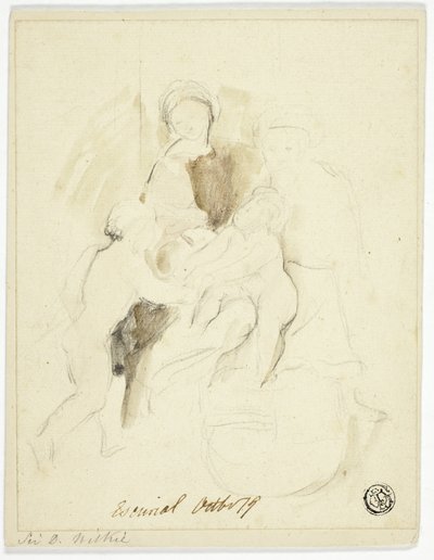 Holy Family in the Escorial by David Wilkie