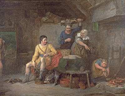 King Alfred Burning the Cakes by David Wilkie