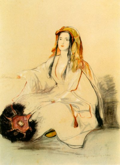 Lady Hester Stanhope in Oriental Dress by David Wilkie
