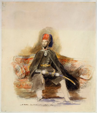 Portrait of Abd-Ul-Mejid, Sultan of Turkey, 1840 by David Wilkie