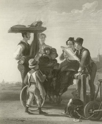 Reading the News by David Wilkie